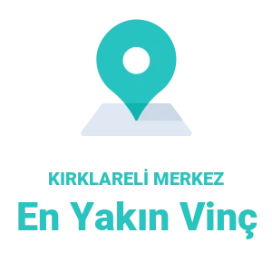 Kırklareli Merkez Vinç