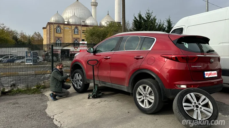 Yapılan işten bir kare