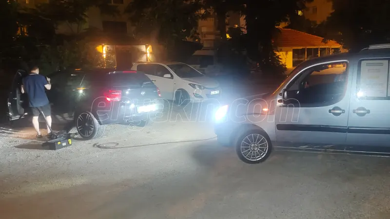 Yapılan işten bir kare