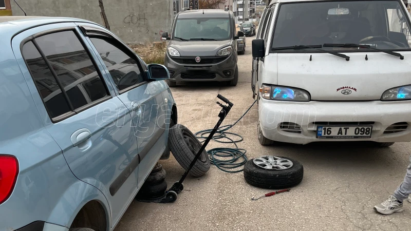 Yapılan işten bir kare