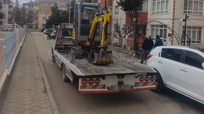 Yapılan işten bir kare