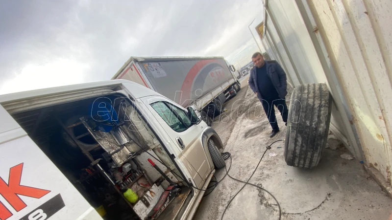 Yapılan işten bir kare