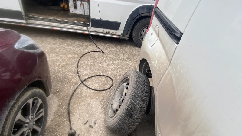 Yapılan işten bir kare