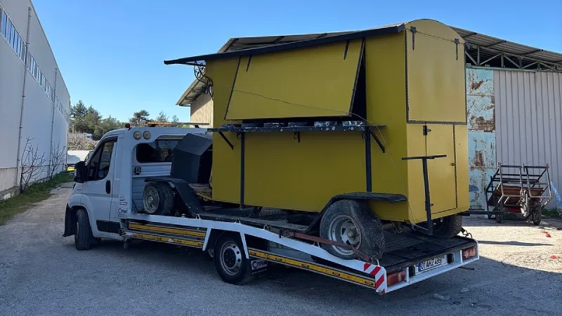 Yapılan işten bir kare