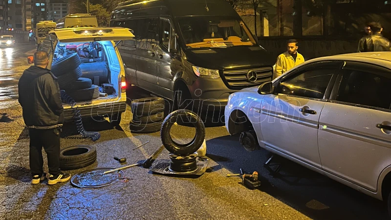 Yapılan işten bir kare