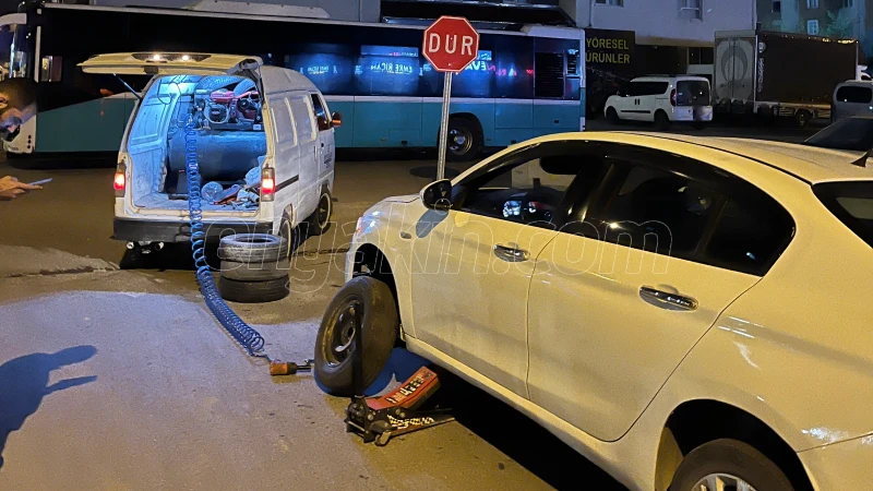 Yapılan işten bir kare