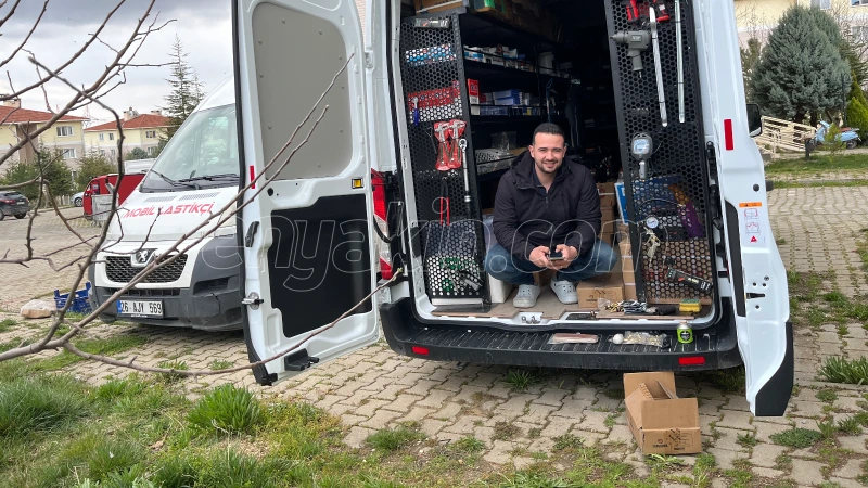 Yapılan işten bir kare