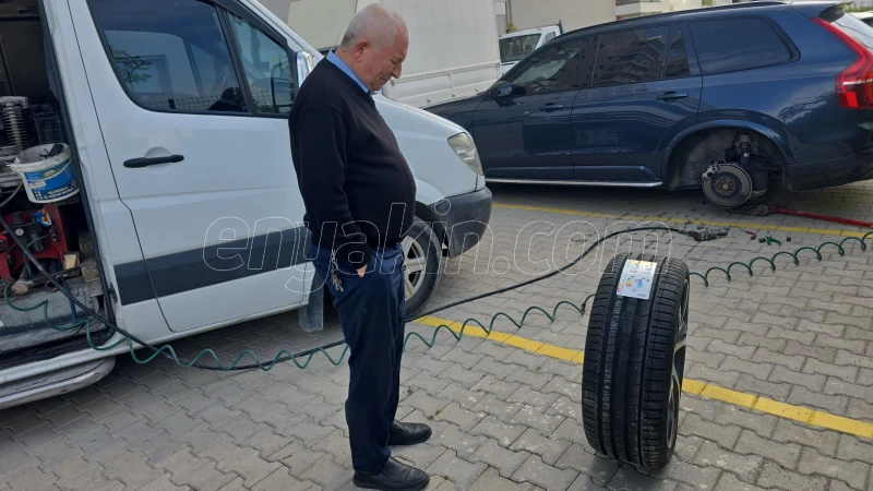 Yapılan işten bir kare