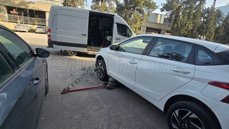 Yapılan işten bir kare