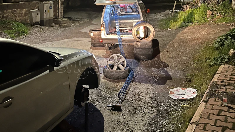 Yapılan işten bir kare