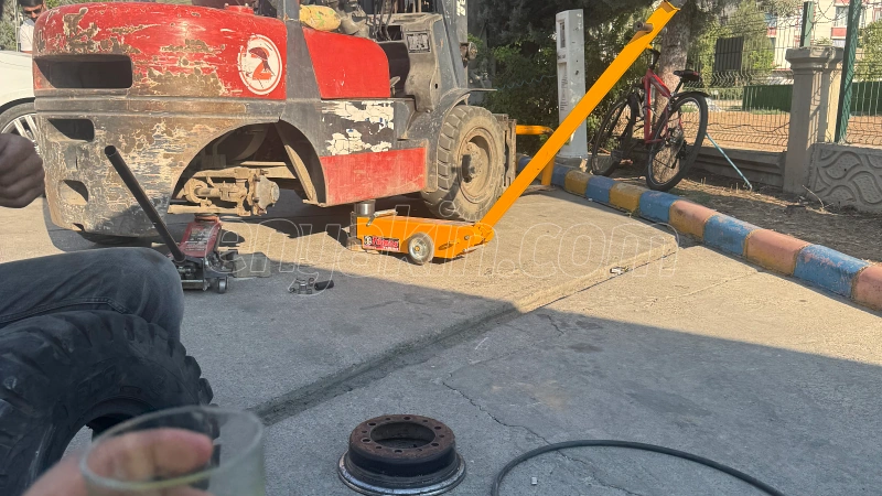 Yapılan işten bir kare