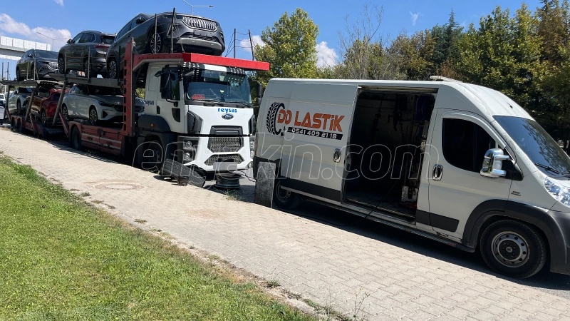 Yapılan işten bir kare